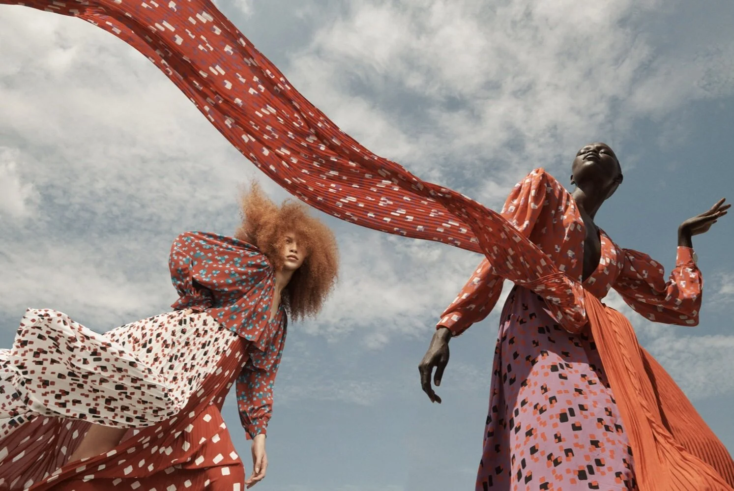 Vogue Russia Magazine October 2020 Paola Kudacki Flashes 'Wind of